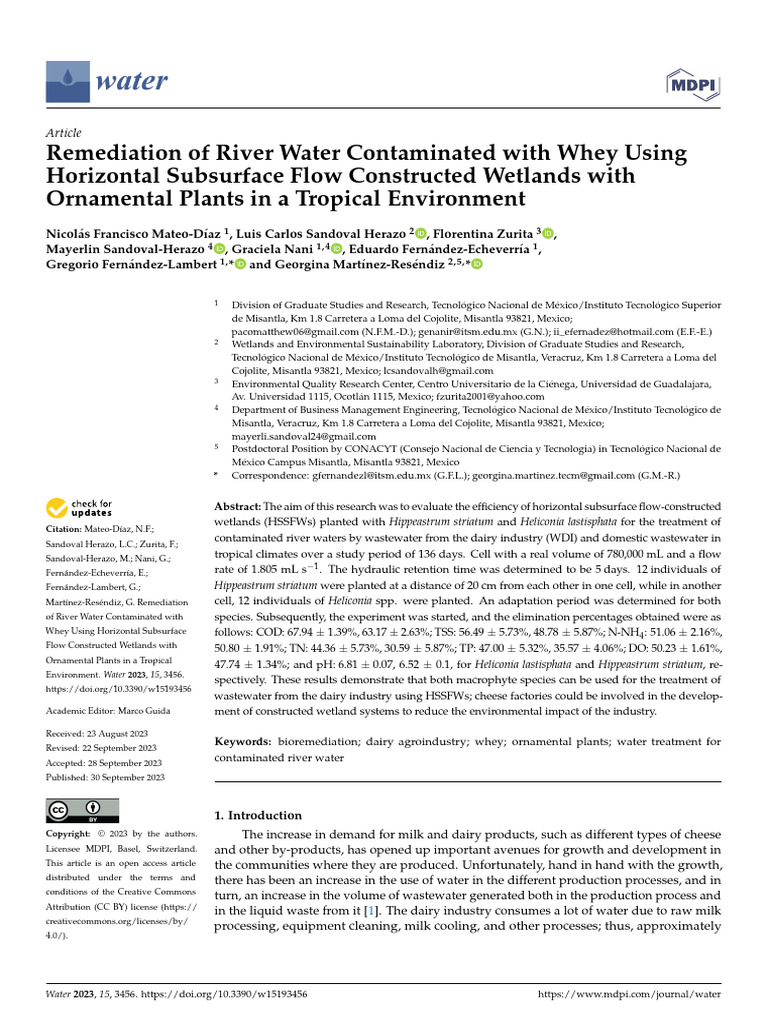 Remediation of River Water | PDF | Water | Environmental Science