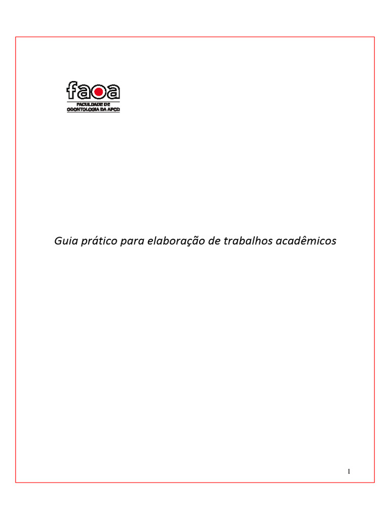 Guia de Trabalhos Academicos Novo Abnt | PDF | Citação | Abstract (resumo)