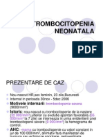 Trombocitopenia neonatala