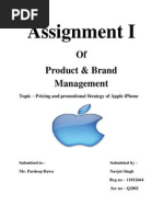 Product & Brand MGT