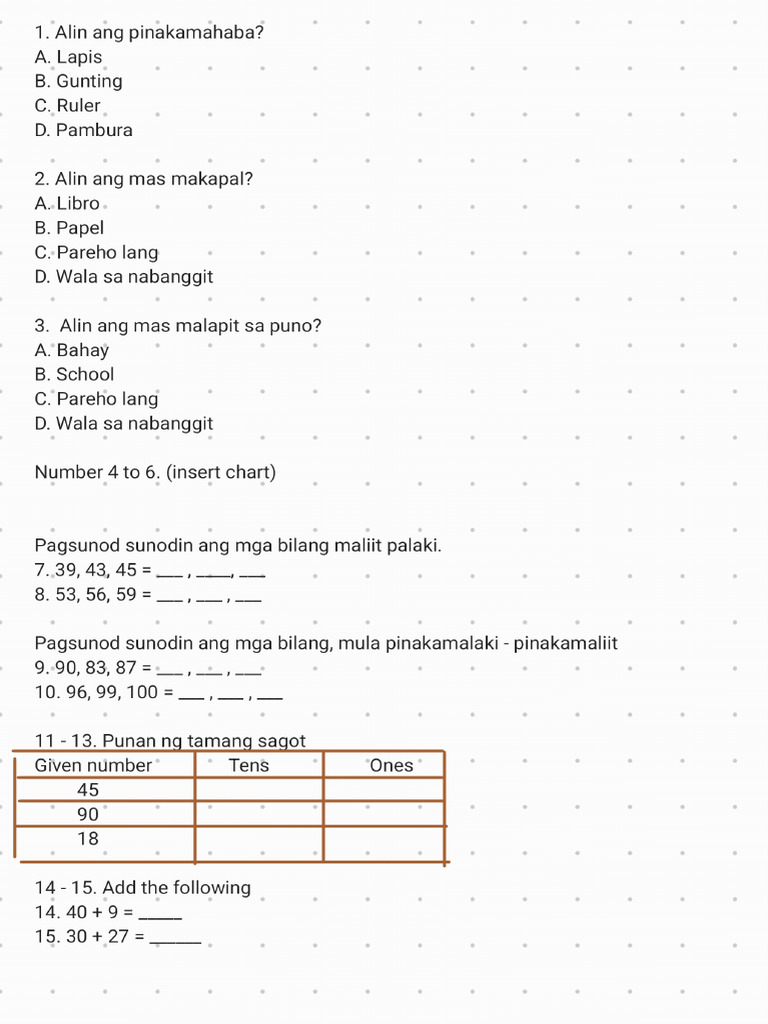 Math Summative | PDF