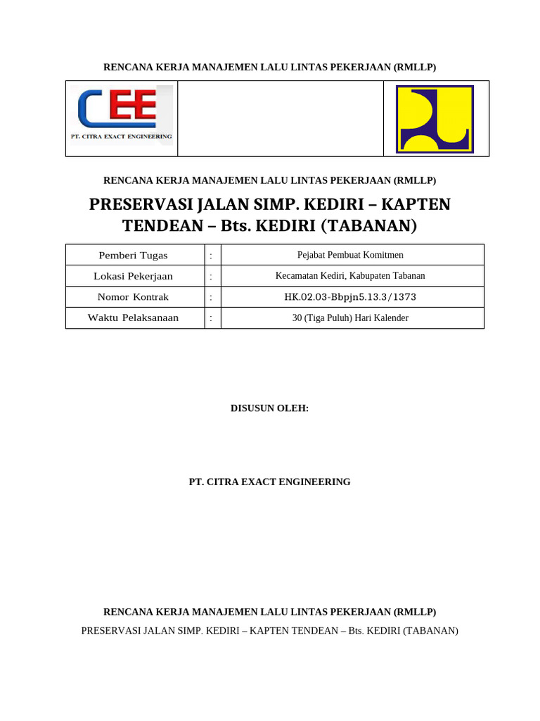 RMLLP Tendean | PDF