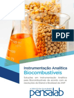 Instrumentação Analítica e Controle de Processo - Biocombustíveis