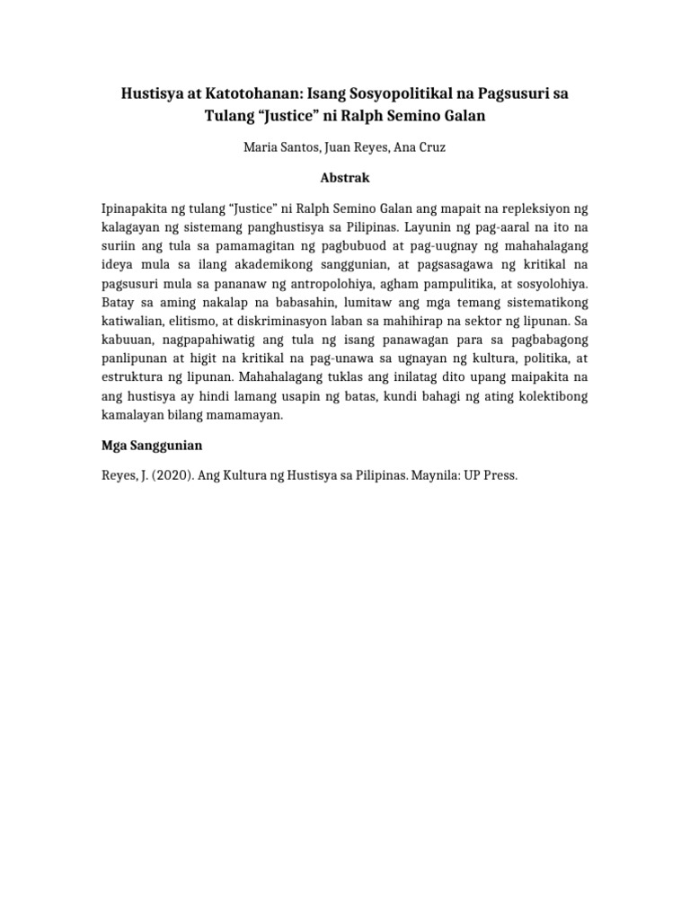 Abstract Template | PDF