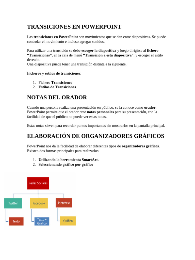 Transiciones en Powerpoint | PDF