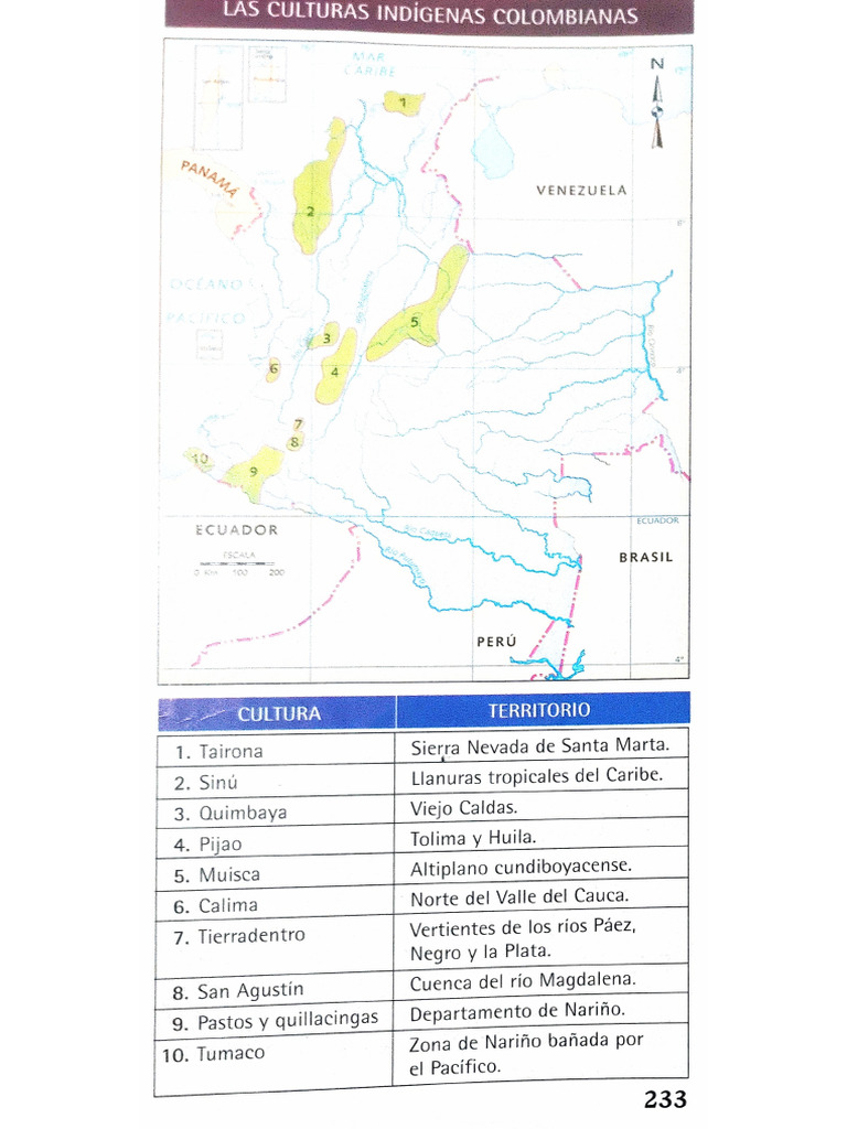 Culturas Indígenas de Colombia | PDF