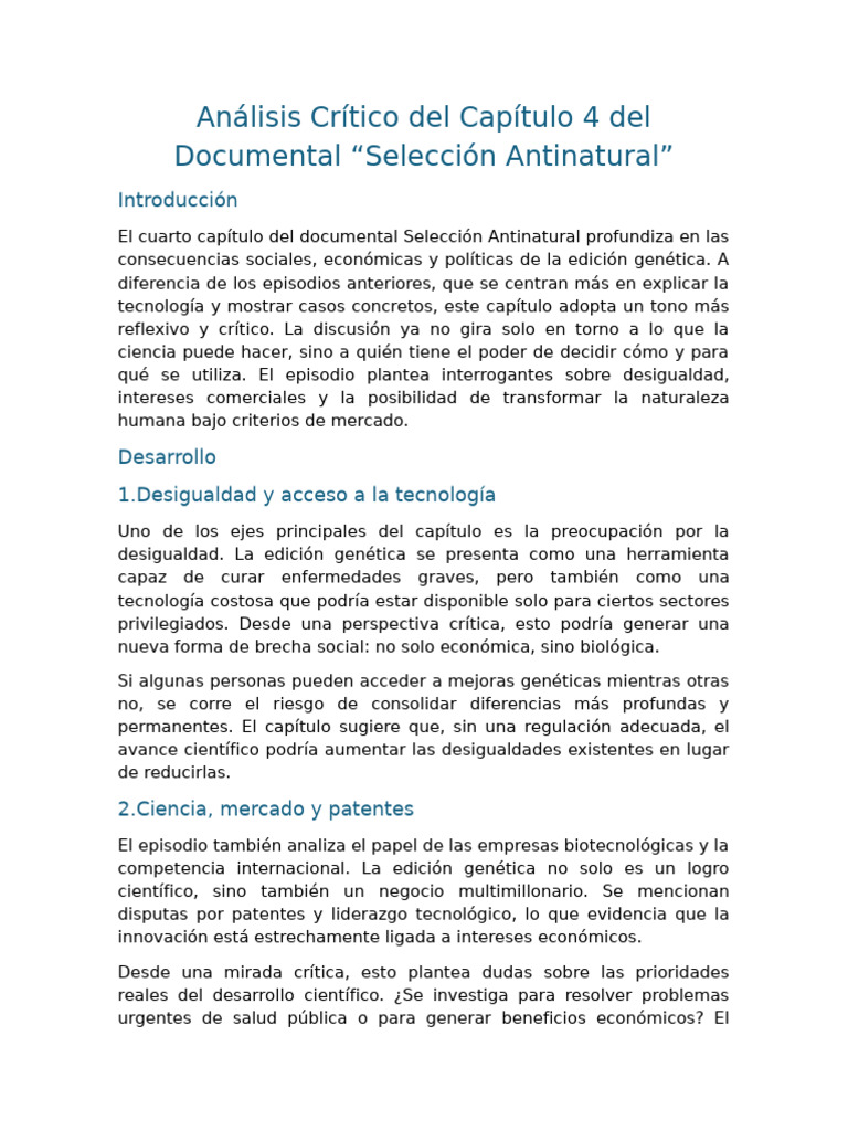 Capitulo 4 | PDF | Desigualdad social | Discriminación y relaciones ...