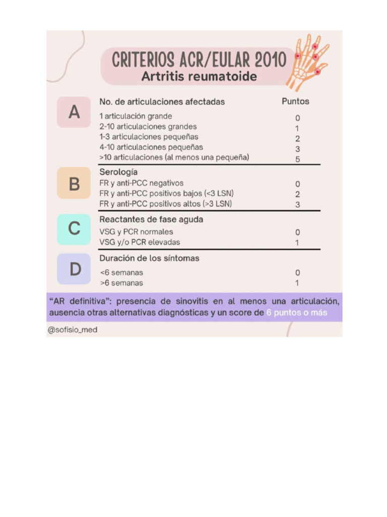 Escalas Reuma | PDF