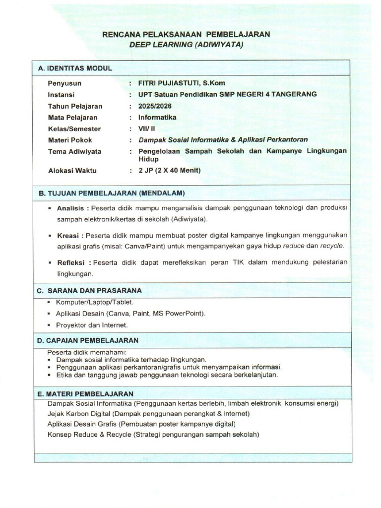 RPP | PDF