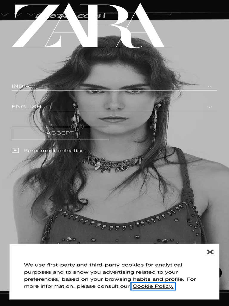ZARA Official Website | PDF