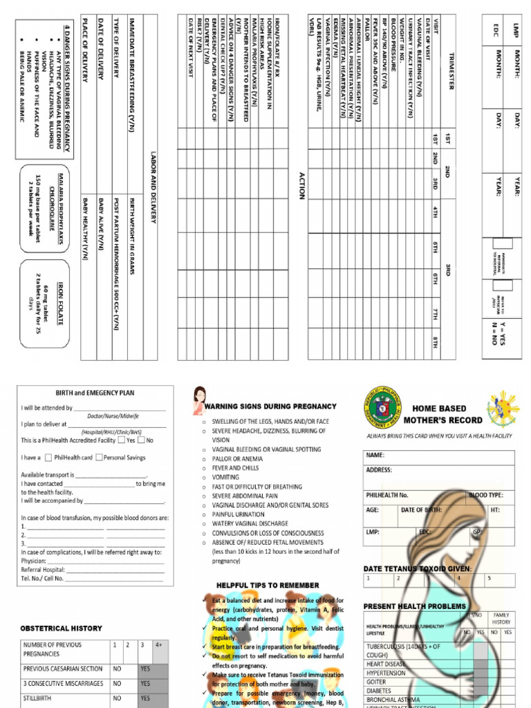 Prenatal Booklet | PDF