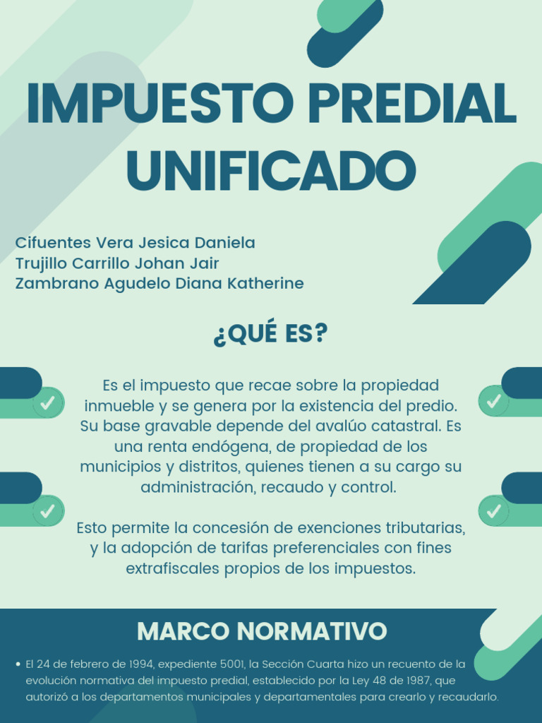S5. Impuesto Predial | PDF | Impuestos