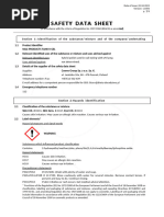 UN1266 Perfume Safety Data Sheet | PDF | Dangerous Goods | Firefighting