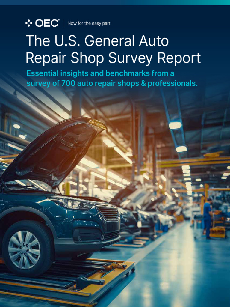 The OEC US General Auto Repair Shop Survey Report | PDF | Auto Mechanic ...