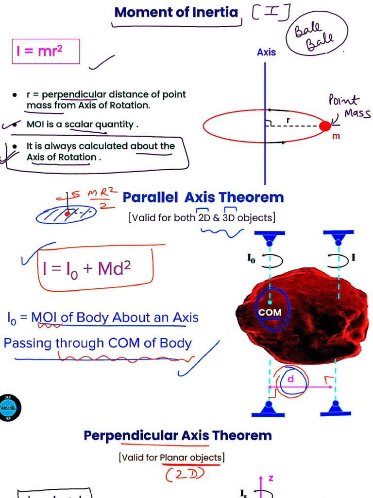 Rotational Motion Notes-Inverted | PDF
