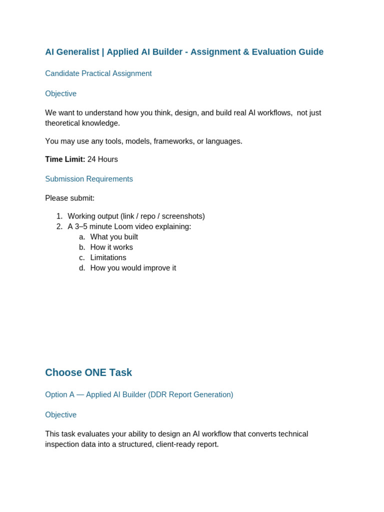 Ai Generalist - Assignments | PDF | Artificial Intelligence ...