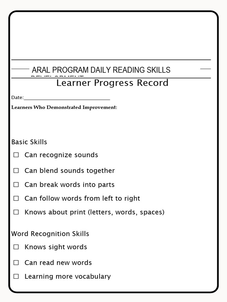 Aral Journal | PDF | Reading Comprehension | Learning