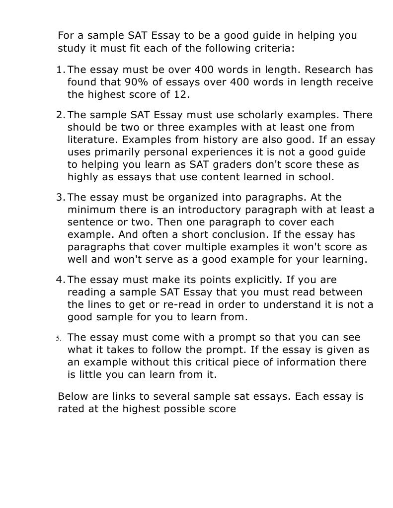 must use words in an essay