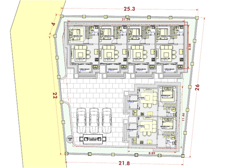 Rental Units Layout Plan | PDF | Waste Management | Sanitation