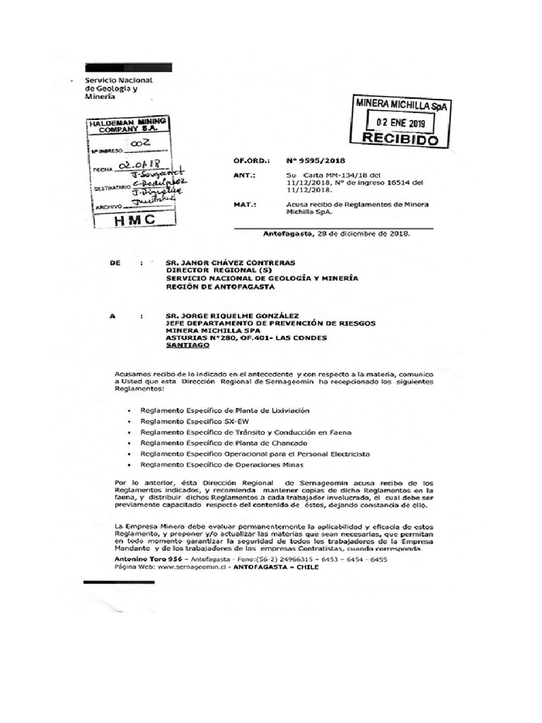 REG-MIC-008 Reglamento Operacional para Personal Electricista | PDF