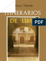 Itinerarios de Lima- Hector Velarde