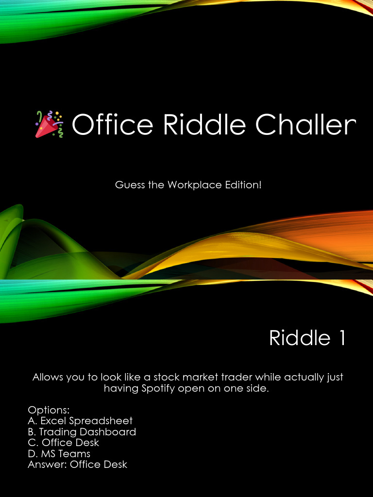 Office Riddle Challenge .PPTX 20260218 201056 0000 | PDF