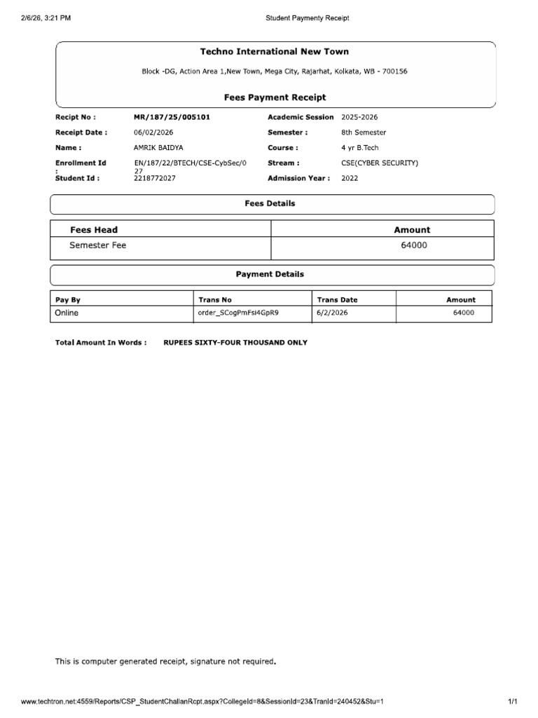 Payment | PDF