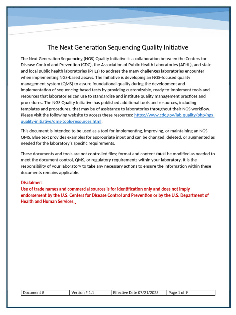 NextSeq 500 550 Sequencer Pre Installation Checklist | PDF | Quality ...