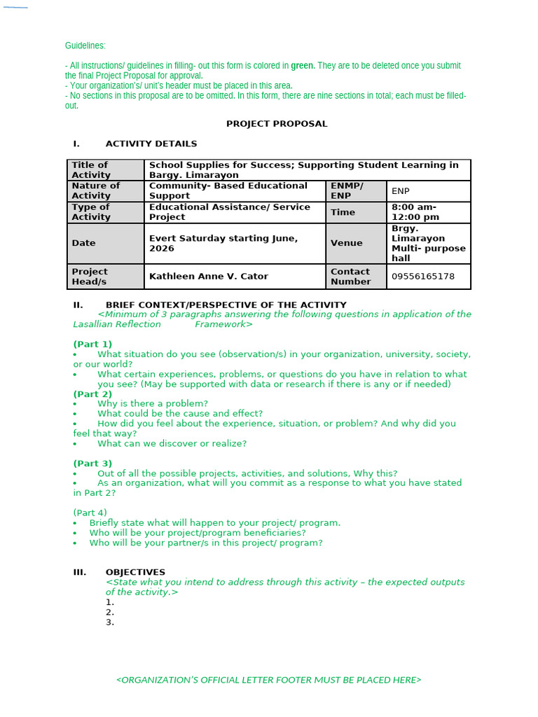 Project Proposal | PDF | Revenue | Economies