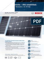 Bosch Solar Module c Si M 60 EU42117 Es