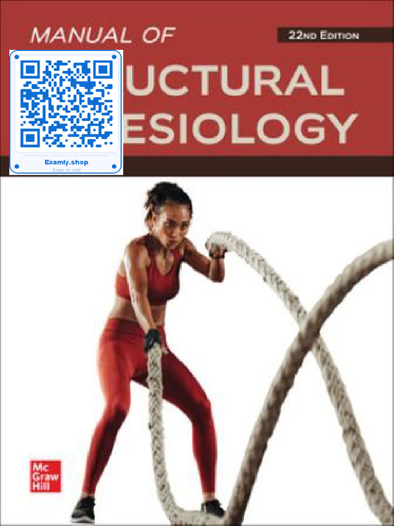 Testbank Manual of Structural Kinesiology 22nd Edition Floyd Thompson ...