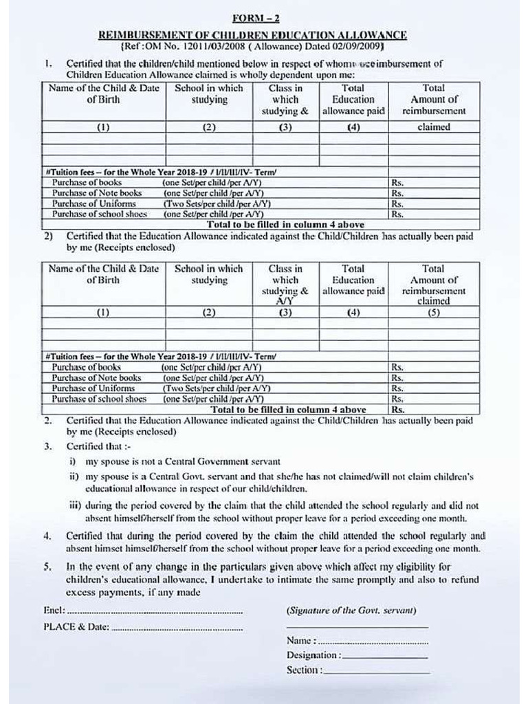 Form | PDF