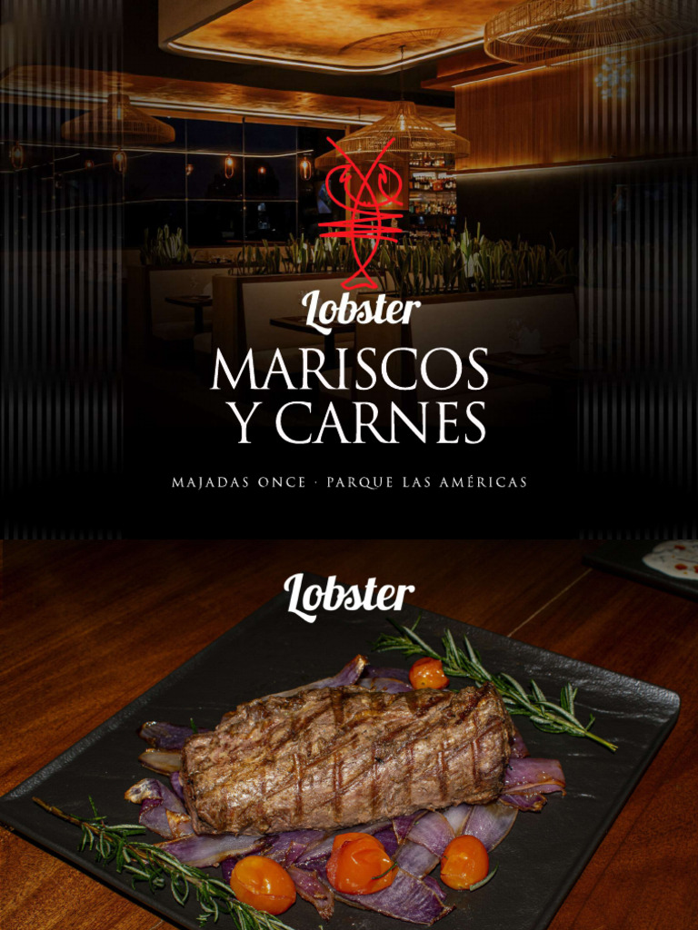 MENU LOBSTER | PDF