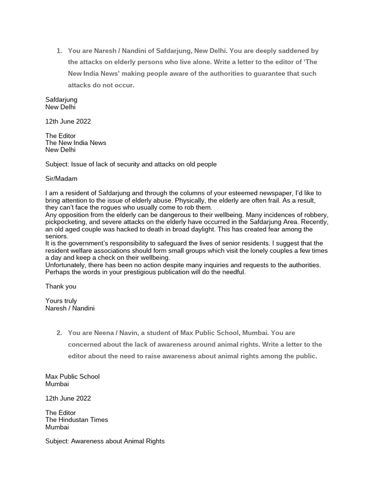 Editorial Letter | PDF