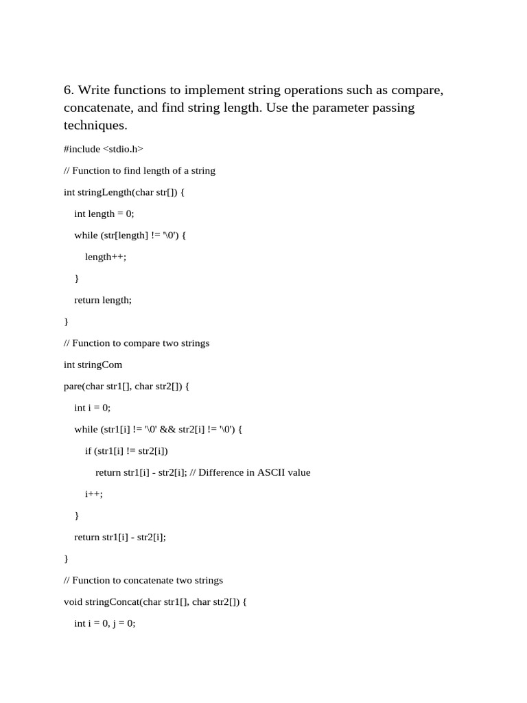 C Lab - 6 | PDF