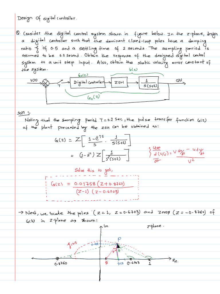 Root Locus and Controller Design | PDF