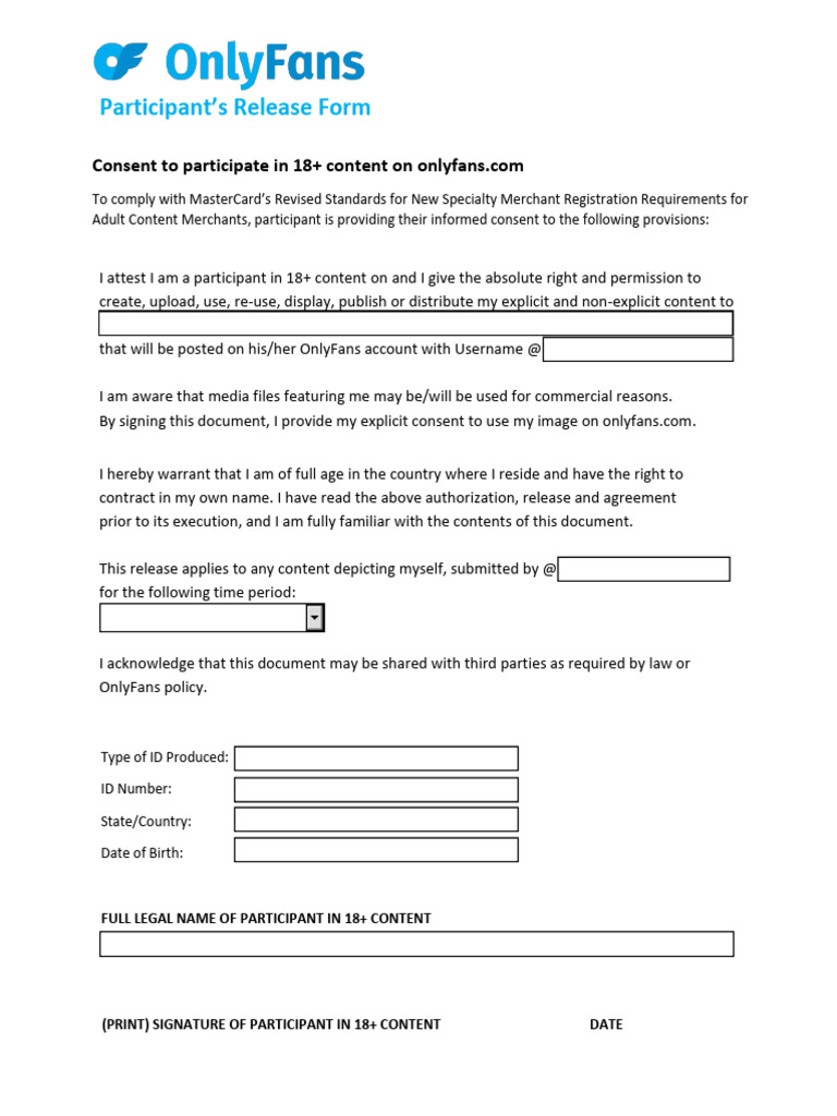 Sample of The Release Form | PDF