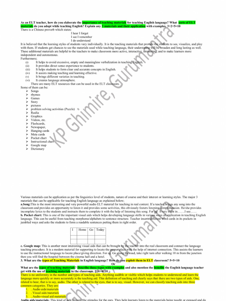 Audio Visual Materials | PDF