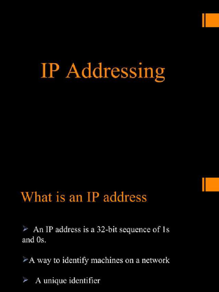 IP Addressing | PDF