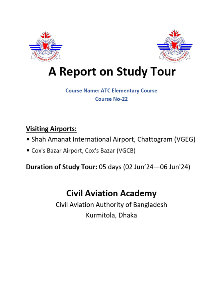 ATC 22 Tour Report | PDF | Airport | Aeronautics