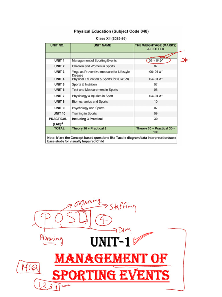 Chapter 1 Physical Education 12 TH Class by Monu Madhukar | PDF