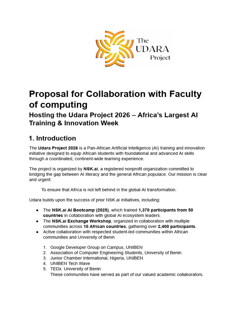 Faculty of Computing Collaboration | PDF | Artificial Intelligence ...