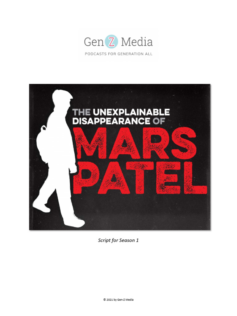 Mars Patel Transcript | PDF