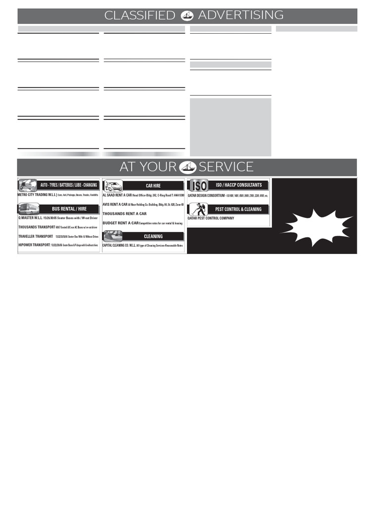 Classified 20260310 1 | PDF
