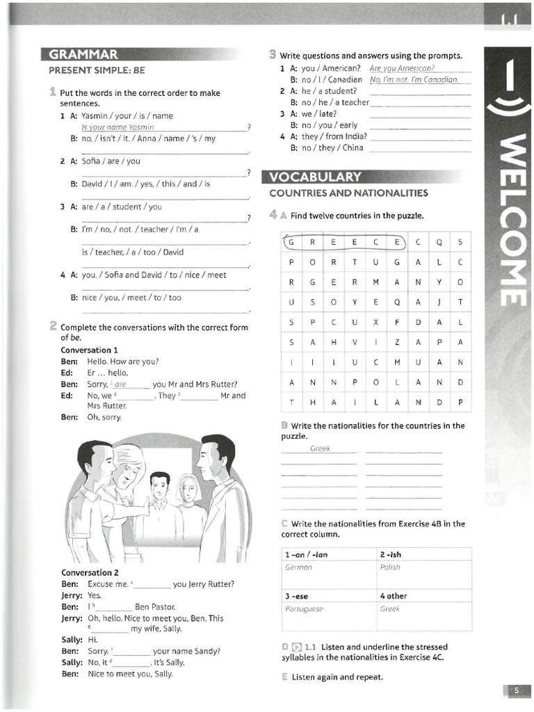 Elementary Workbook | PDF