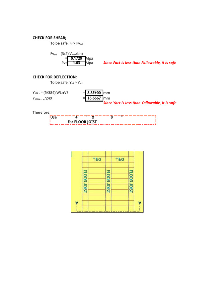 Residential Building Design Using Excel Program Final 10 | PDF