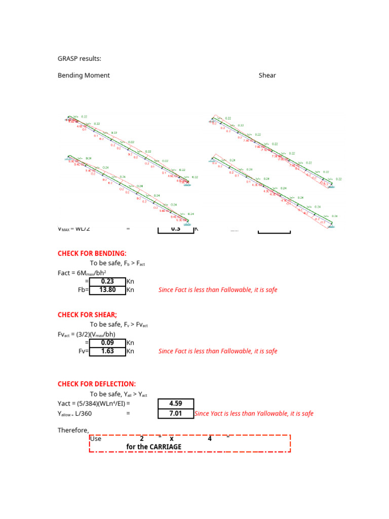 Residential Building Design Using Excel Program Final 20 | PDF