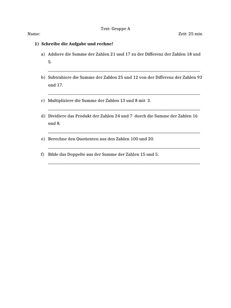 9 Test A | PDF