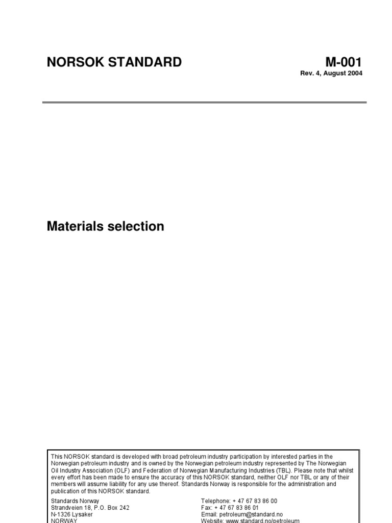 Material Selection | PDF | Corrosion | Pipe (Fluid Conveyance)