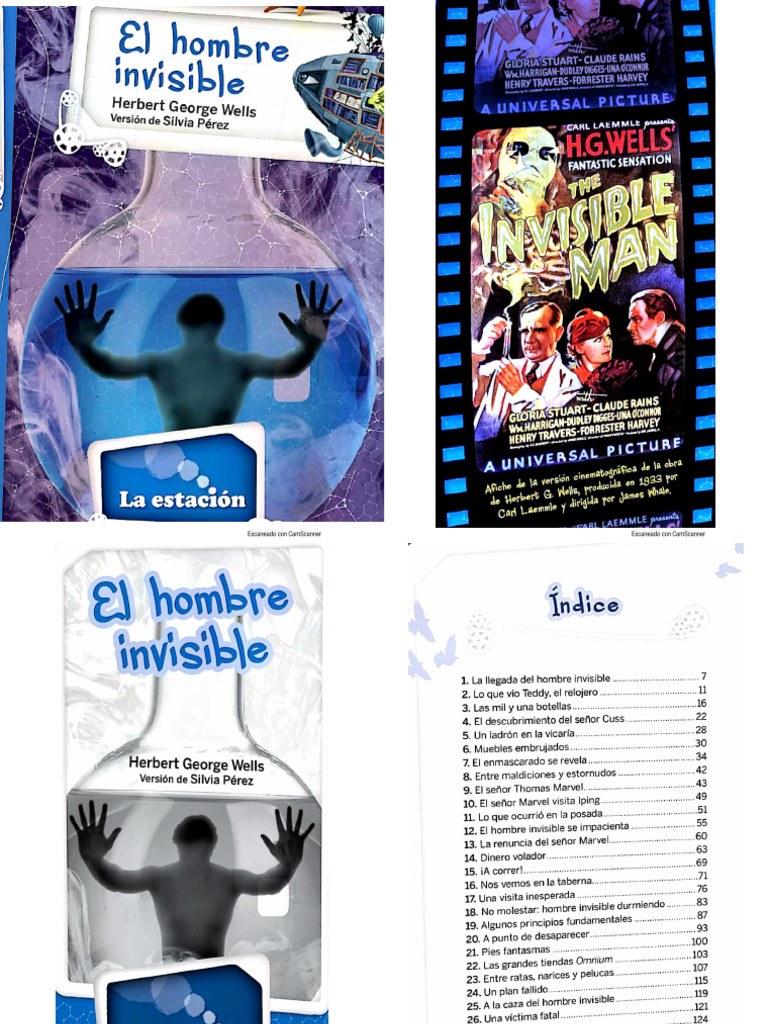 3 - El Hombre Invisible (1T) | PDF